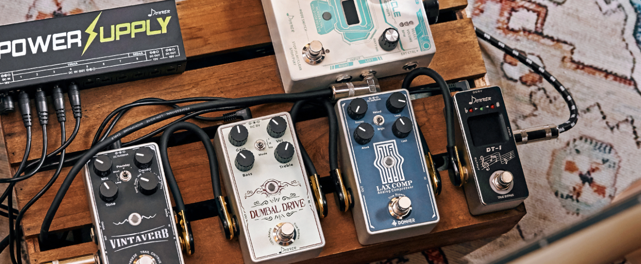 Donnerギターエフェクター4点セット Amazon.co.jp: Donner Alpha Cruncher ギター用マルチ